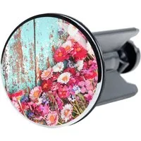 Sanilo Waschbeckenstöpsel Spring, Ø 4.0 cm, hochwertig, universell, mit Motiv, 100% wasserdicht