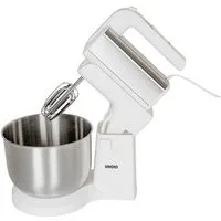 Unold Handmixer Hannah mit Rührschüssel, 500 W, auch für zähe Teige 5 Geschwindigkeitsstufen + Turbo mit Auswurftaste