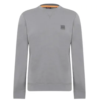Boss - "Westart" Sweatshirt für Herren, Rundhalsausschnitt, Premium-Baumwolle (Holzkohle)