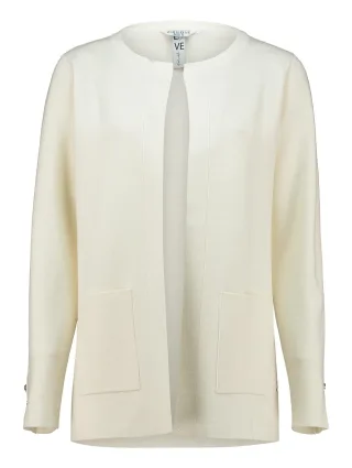 Zabaione - Cardigan Ma44reike offwhite - Gr. - M