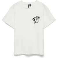 Vero Moda Kurzarmshirt VMANNA SS TOP BOX JRS Baumwolle, regular fit