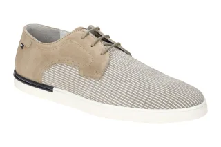 Floris van Bommel FvB 30288 Beige Light Brown Herren Halbschuhe Fu?bett Gummi...