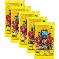 Panini Sammelkarte FIFA 365 Adrenalyn XL 2026 Trading Cards - 5 Booster