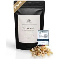 Incensera Räucherstäbchen-Halter Weihrauch Harz Äthiopien, Räucherharz Olibanum Frankincense Boswellia, naturbelassen, sortenrein, ohne Zusätze, wiederverschließbar