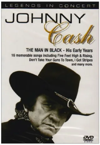 Johnny Cash: The Man in Black - His Early Years - (UK-Import) [DVD]