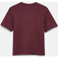 s.Oliver Kurzarmshirt T-Shirt Verkürztes T-Shirt aus Interlockjersey