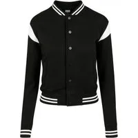 URBAN CLASSICS Outdoorjacke Ladies Inset College Sweat Jacket Collegejacke Damen