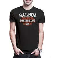 Urban Backwoods Print-Shirt Balboa Boxing Club Herren T-Shirt Tommy Gym Rocky Haven Adrian Boxer (1-tlg) Movie Club Robert Gunn