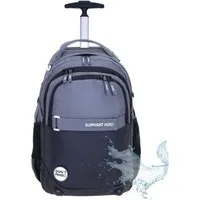 ELEPHANT Schulrucksack Trolley Hero Signature Schultrolley, Rucksacktrolley Schule Rucksack Rollen 3 Fächer Daypack Trolly