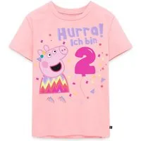 Spreadshirt T-Shirt Peppa Wutz Hurra Ich Bin 2 Jahre Kinder Premium T-Shirt (1-tlg)