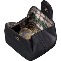 Benthill Mini Geldbörse Leder Münzbörse Slim Wallet Schlanke Minibörse Münzen Geldbörse, Münzfach