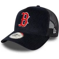 New Era Baseball Cap Boston Red Sox New Era Cord A-Frame Trucker Cap Dunkelblau (1-St)