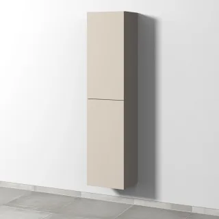 Sanipa 3way Hochschrank mit 2 Türen, Kaschmir-Matt SP0941U