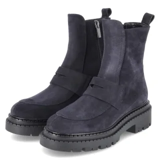 Kaerlek Stiefeletten - Gr. 37 - Blau - Rauleder