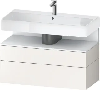 Duravit Qatego Waschtischunterbau wandhängend Weiß Supermatt 990x470x590 mm - QA4395018840010 QA4395018840010