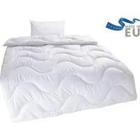 OTTO home Microfaserbettdecke + Microfaserkissen Mailo, Bettdecke 135x200 cm, 155x220 cm, Bezug: weich, 2-tlg., Set mit Kissen 80x80 cm, Sommer, Winter