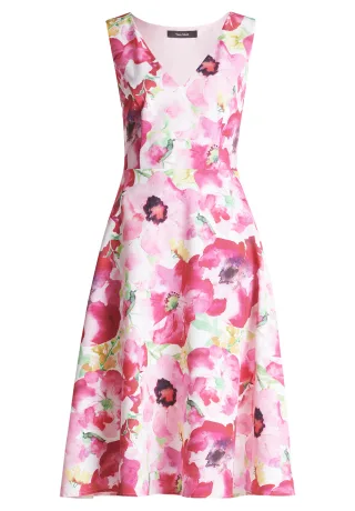 Vera Mont - Cocktailkleid cream/rosé - Gr. - 46