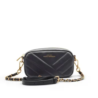 OPERA – Mini gesteppte Pochette – SCHWARZ