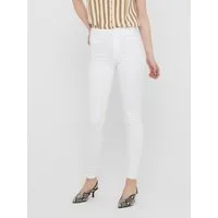 ONLY Skinny-fit-Jeans ONLROYAL – Stretch-Denim mit hohem Bund für optimalen Sitz unifarben, casual, skinny fit, Denim, Eingrifftaschen