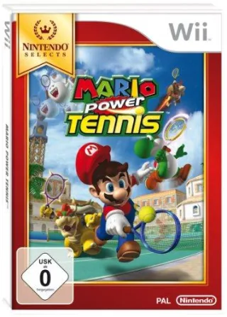 Mario Power Tennis - [Nintendo Wii]