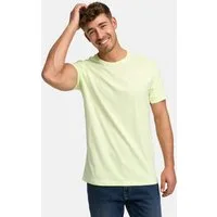 Indicode T-Shirt Herren Kloge Shirt Tee Herrenshirt mit dezentem Label-Detail auf der Brust