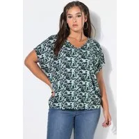 Studio Untold Druckbluse Blusenshirt oversized Color-Leo