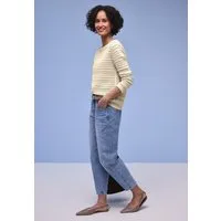 STREET ONE Strickpullover aus reiner Baumwolle