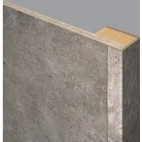 EGGER Abschlussleiste Winkelleiste Decowall WL003 Rovigo Beton, Kleben, Nageln, 1-St., 2400 x 22 x 45mm