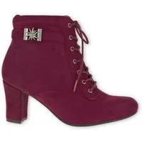 Hirschkogel Trachten Stiefeletten - FANNY - bordo Stiefelette