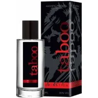 Ruf Eau de Parfum Duft für Herren Pheromone Bergamotte Zederholz 50ml Taboo Domination, 1-tlg., Männerduft