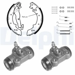 Delphi Bremsbacken hinten Peugeot 204 304 305 Talbot 1307-1510 Solara