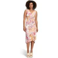 Cartoon Jerseykleid Damen mit Raffung Form