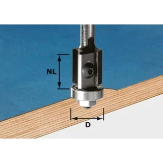 Festool Bündigfräser-Wendeplatten HW S8 D19/20WM Z2 - 491082