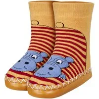 Playshoes Hüttenschuh Nilpferd Hausschuh