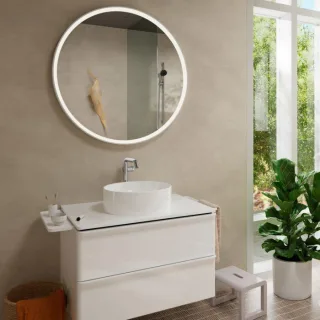 hansgrohe Tecturis S Waschtischarmatur 73370000 Ausladung 167mm, mit Push-Open-Ablaufgarnitur, chrom
