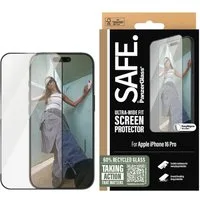 SAFE by PanzerGlass Displayschutzglas Ultra-Wide Fit Screen Protection für Apple iPhone 16 Pro, Displayschutzfolie, Schutzfolie, Bildschirmschutz, kratz- & stoßfest