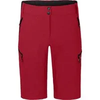 Bergson Fahrradhose VALLI Bermuda Damen Radshorts, robust, elastisch, Normalgrößen, rot