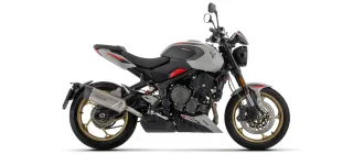 Sport Auspuff Arrow Indy Race EVO TITAN Triumph Trident 800 Bj.2026 EURO5+ eintragungsfrei /+ABE