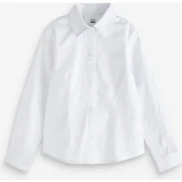 Next Langarmbluse Dressing Made Easy Langarmhemd mit Baumwolle (1-tlg)