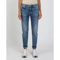 GANG Relax-fit-Jeans 94AMELIE CROPPED aus robustem Gabardine Stretch