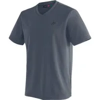 Maier Sports T-Shirt Wali Herren Kurzarmshirt, leichtes Sommer Funktionsshirt, V-Ausschnitt