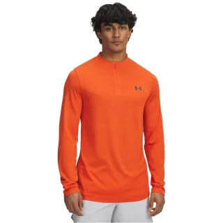 Under Armour - "Rush" Sportoberteil für Herren, Langärmlig (Orange)