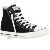 VAN HILL 5412043 HO CB019-1 Herren Sneaker Black 43 Sneaker Herren High Top Sneakers Schnürer Sportschuhe