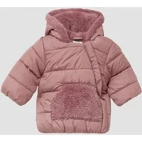 s.Oliver Winterjacke Outdoor-Jacke Unisex Steppjacke mit Teddyplüsch