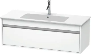 Duravit Ketho Waschtischunterbau wandhängend Weiß Matt 1200x475x410 mm - KT642101818 KT642101818