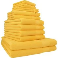 Betz Handtuch Premium Handtuch-Set Handtücher 12-tlg –hohe Grammatur, 100% Baumwolle (Set, 12-St), Duschtücher, Handtücher, Gästetücher & Waschhandschuhe