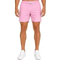 Reichstadt Badeshorts Herren Regular Fit Badehose Mid Waist 25RS073 Brandname-Stitching als dezentes Design-Highlight