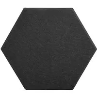 HOME DELUXE Wandpaneel Akustikplatten Hexagon selbstklebend SILENT, BxL: 35,00x35,00 cm, (20-tlg) Schallschutzplatten, Wanddekoration, Schallabsorber, Akustik Paneel