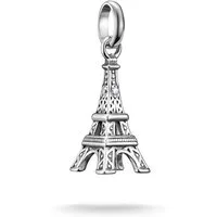 THOMAS SABO Charm-Einhänger Charm Eiffelturm-Design - Connect, mit Zirkonia (synth)