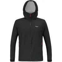 Salewa Funktionsjacke Trekking-Wanderjacke Puez Powertex (2,5-Lagen Hardshelljacke, wind)